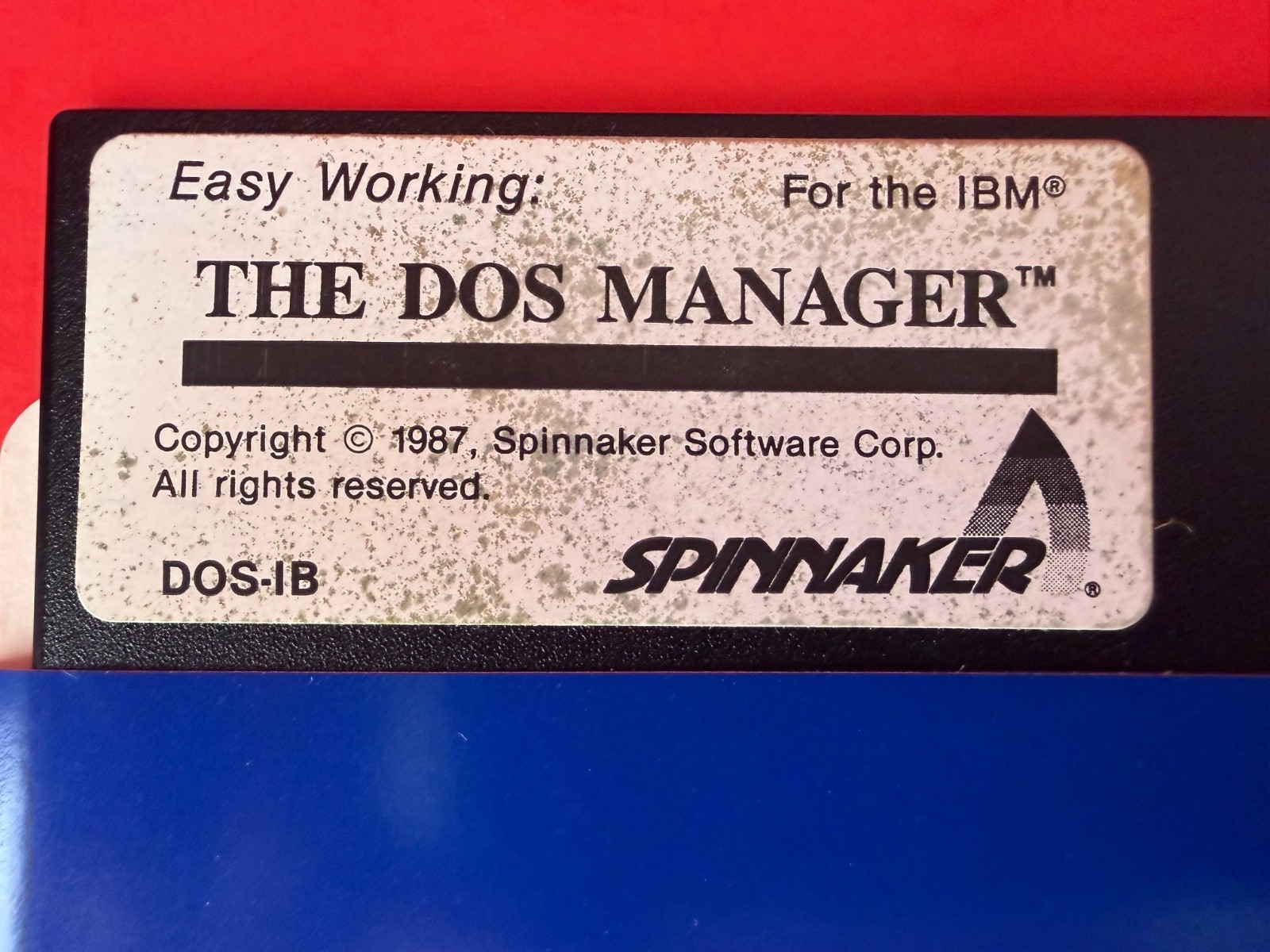 The DOS Manager IBM / PC
