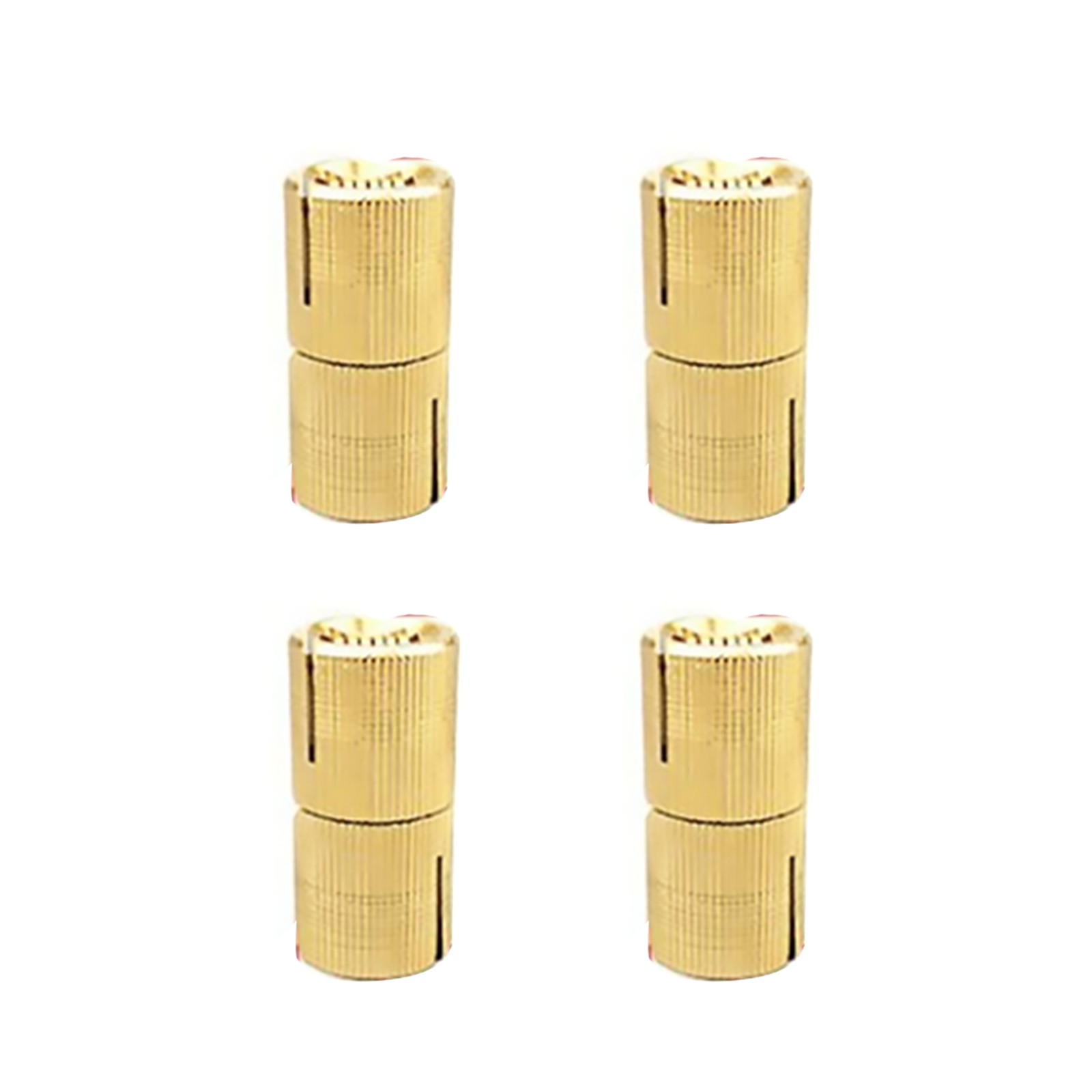 4Pcs/Set 10mm Brass Invisible Cabinet Hidden Barrel Hinge Accessories Part D