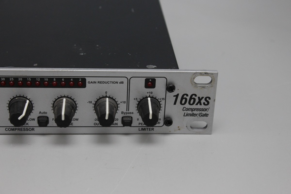 DBX 166XS Stereo Compressor Limiter Audio Recording (C31035511)