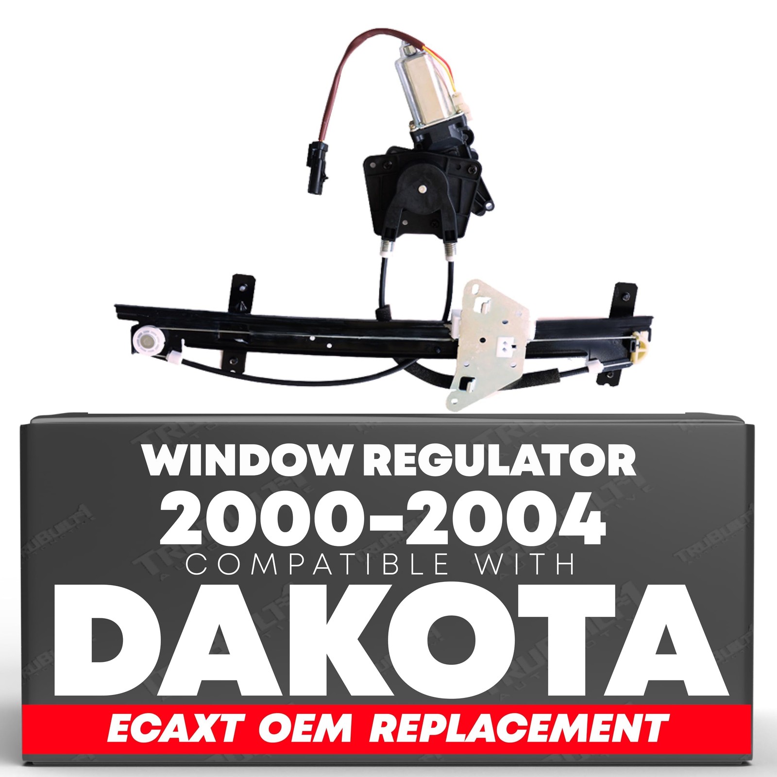 Power Window Regulator w/Motor Assembly- Front Passenger Side - Compatible wi...