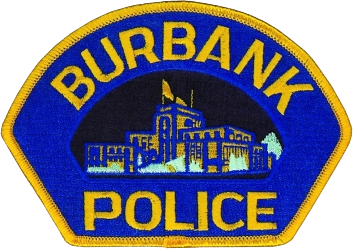 BURBANK POLICE DEPARTMENT SHOULDER PATCH:
