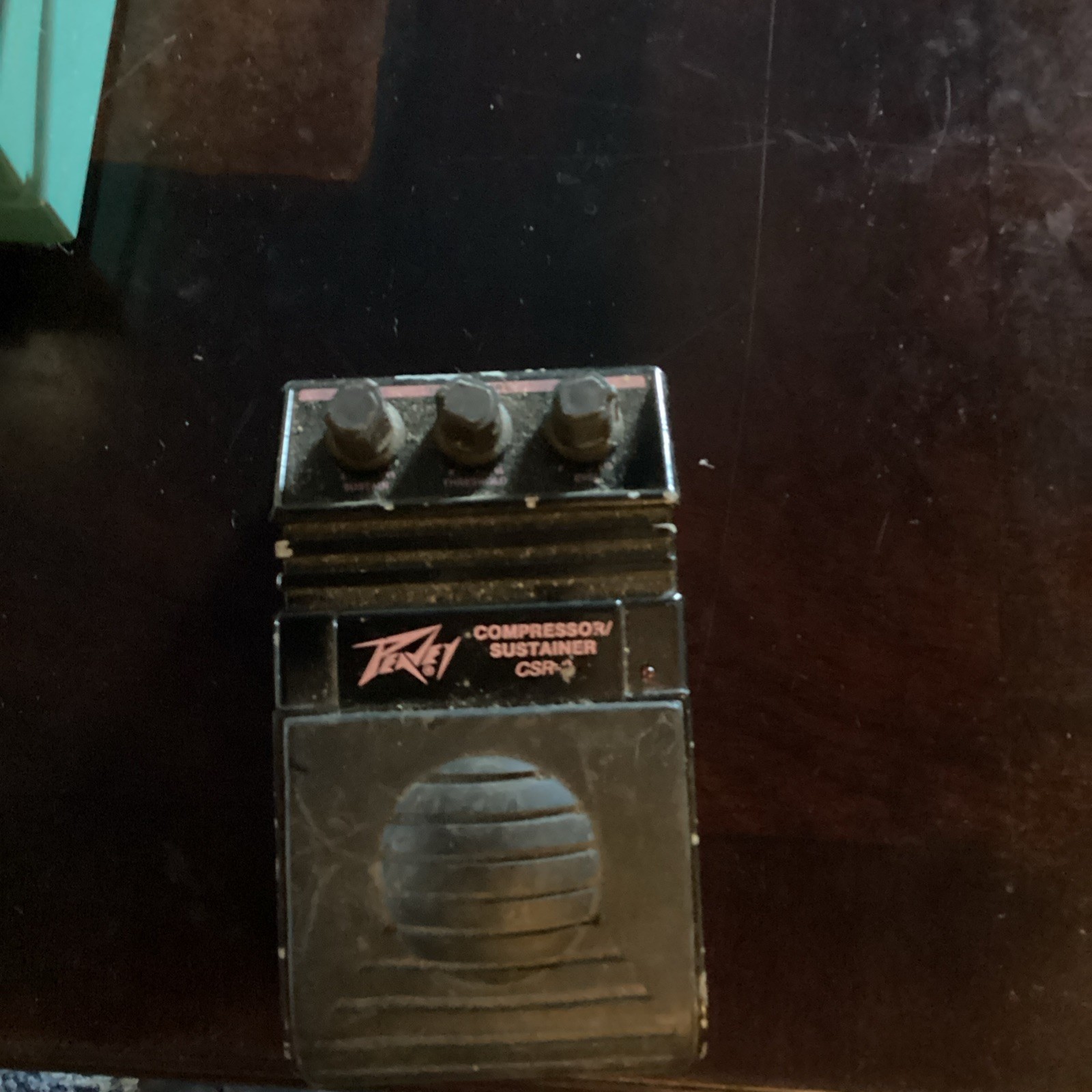 Vintage 80's Peavey CSR-2 Compressor Sustainer Guitar Effect Pedal USA