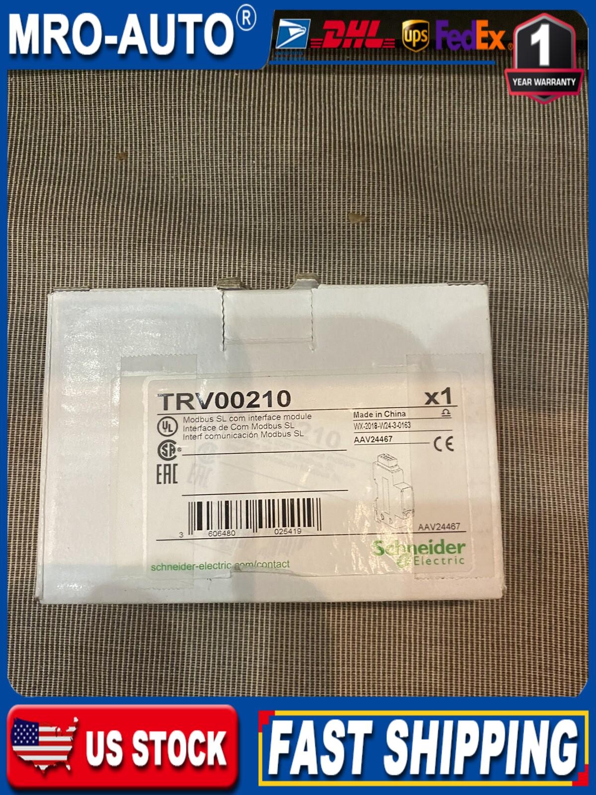 SCHNEIDER TRV00210 MODBUS SL COMMUNICATION INTERFACE MODULE NEW US Free TAX