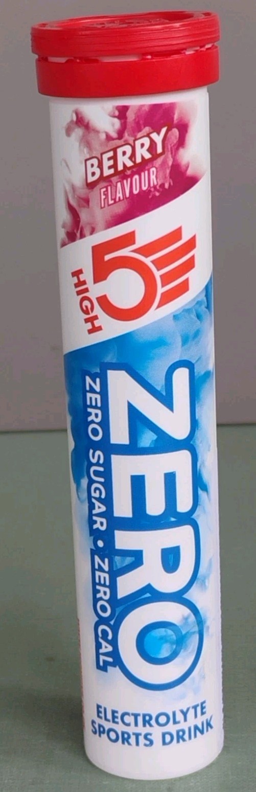 High 5 Zero Hydration Tabs Berry 20 Tabs Exp 01/2028