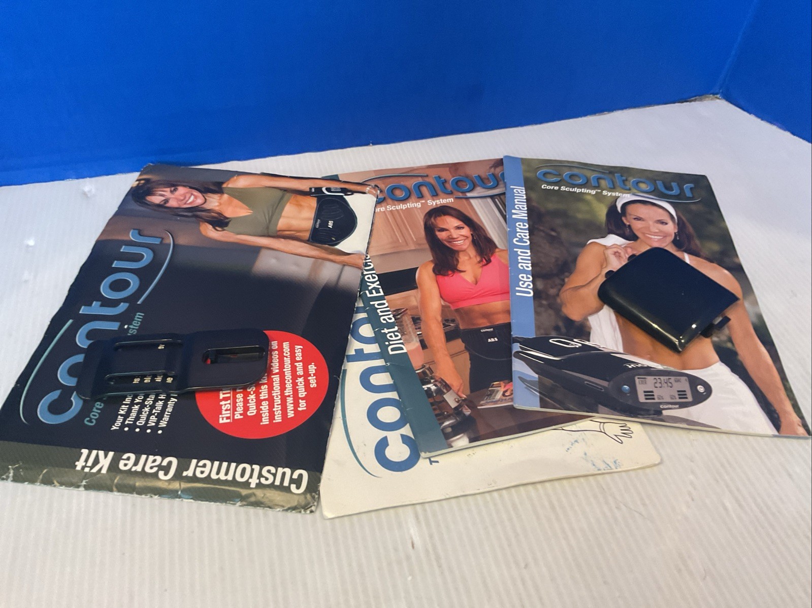 contour core sculpting system Books ,manual,belt Clip And Battery Cover
