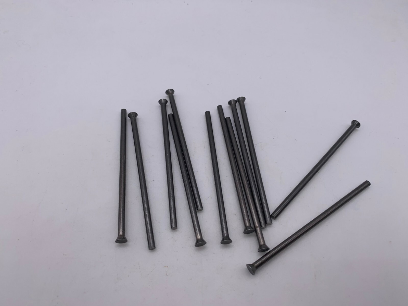 Royal .103X 2-1/2"  Long Bevel Headed High Speed Steel Punches, Lot of 12