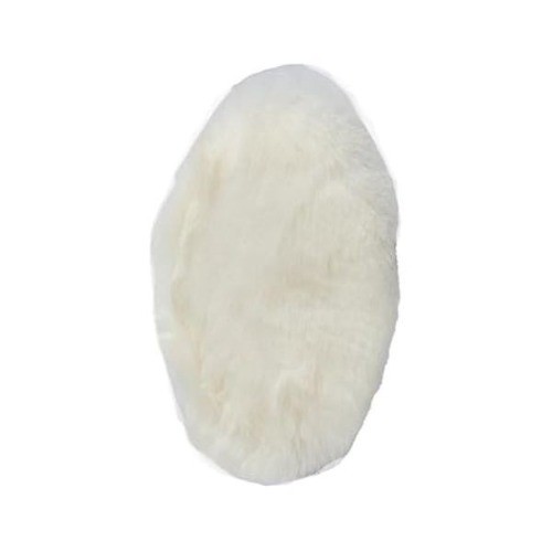 5" Universal Wool Buffing Polishing Pad – 100% Natural Wool with Hook & Loop –