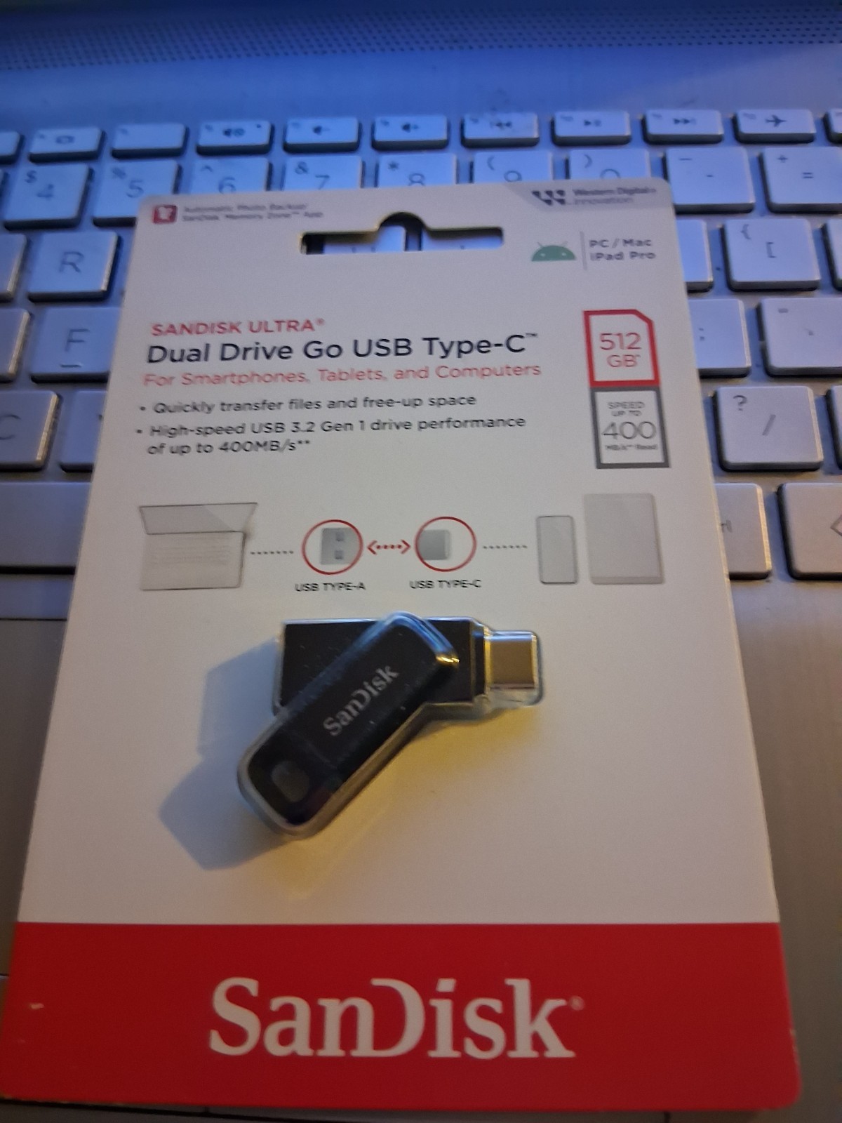 sandisk ultra dual drive usb type-c