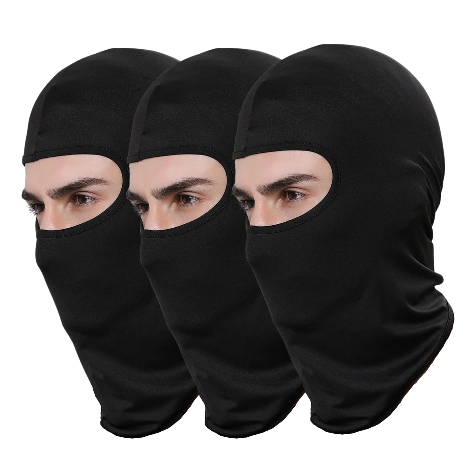 3 Piezas Pasamontañas Capucha Para El Frio Para Hombre Invierno Termica Mascara