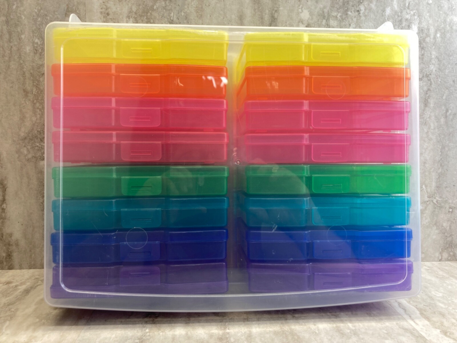Crafting Organizer- Made in USA - 16 Containers all in 1 lg. Container