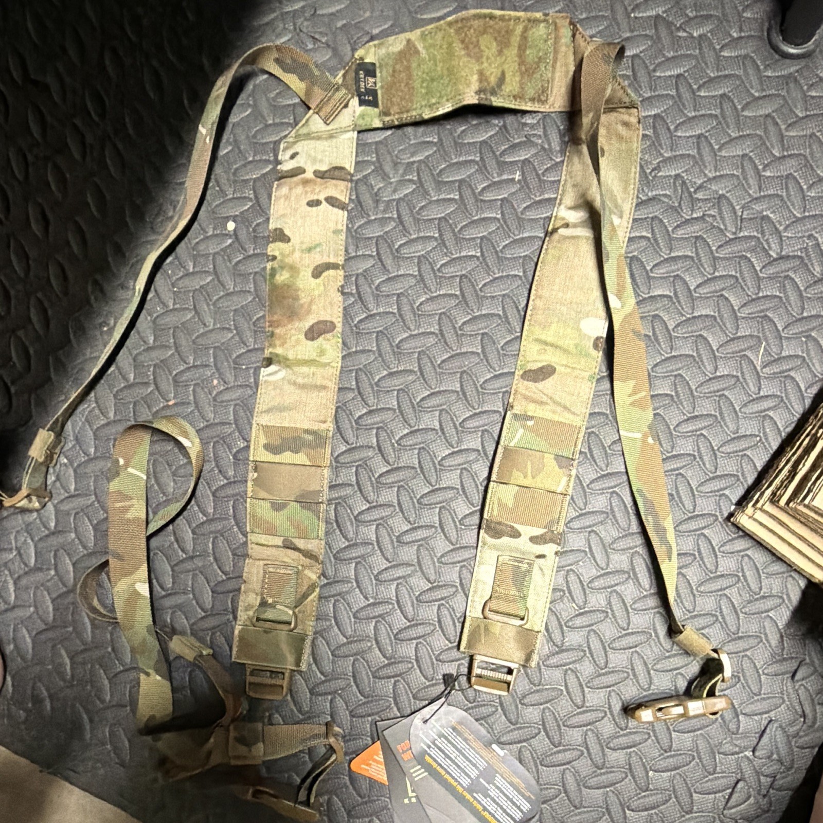 Krydex Multicam Adjustable Chest Rig Harness Nylon 4-Strap One Size