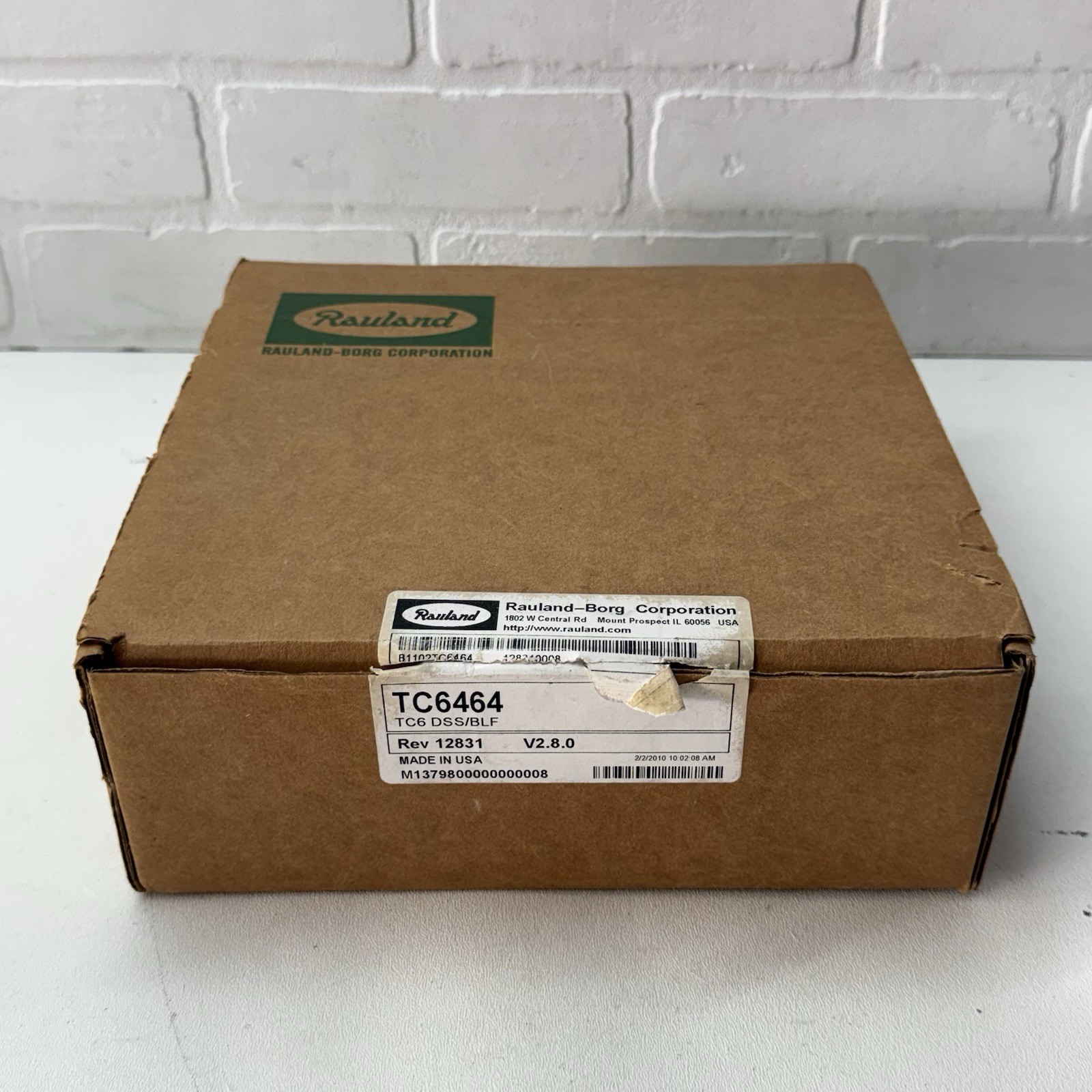 NEW - Rauland-Borg Telecenter TC6464 Intercom Communication Control Module