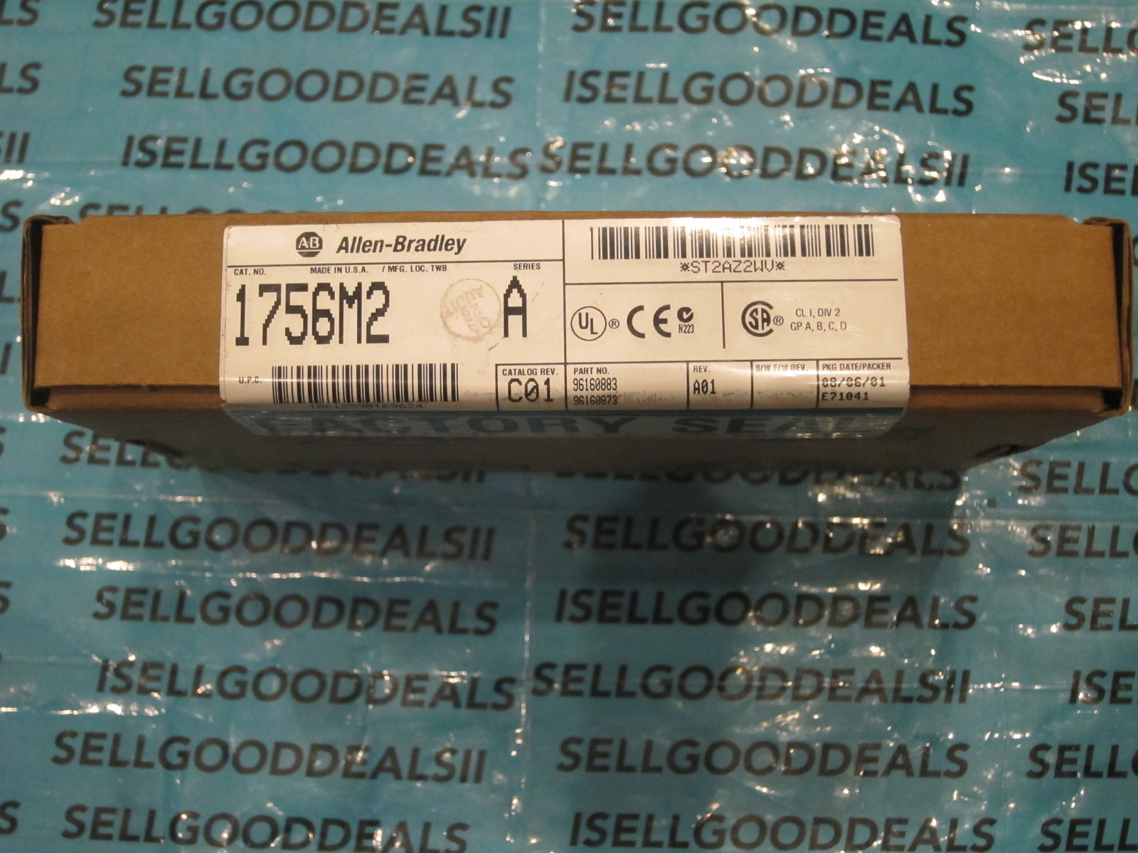 Allen Bradley 1756-M2 Memory Module AB 1756M2 New