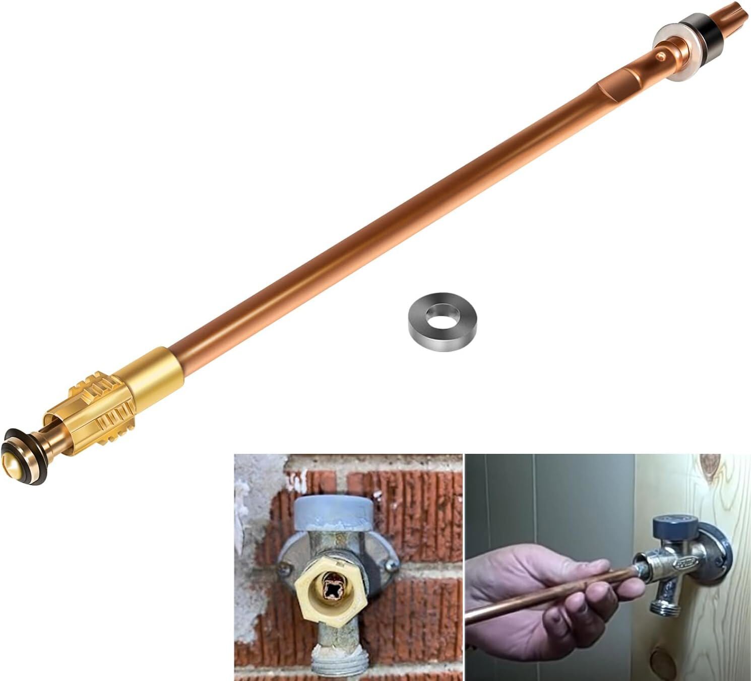 123-0093 500 Series Mansfield Style Stem Assembly Replace for Prier for 8" ASFP