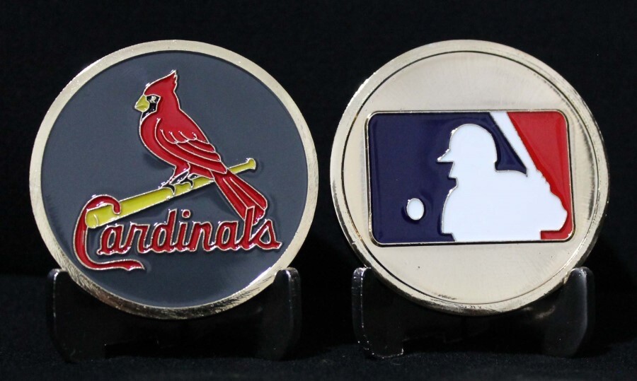 MLB ST LOUIS CARDINALS COLLECTIBLE CHALLENGE COIN NEW