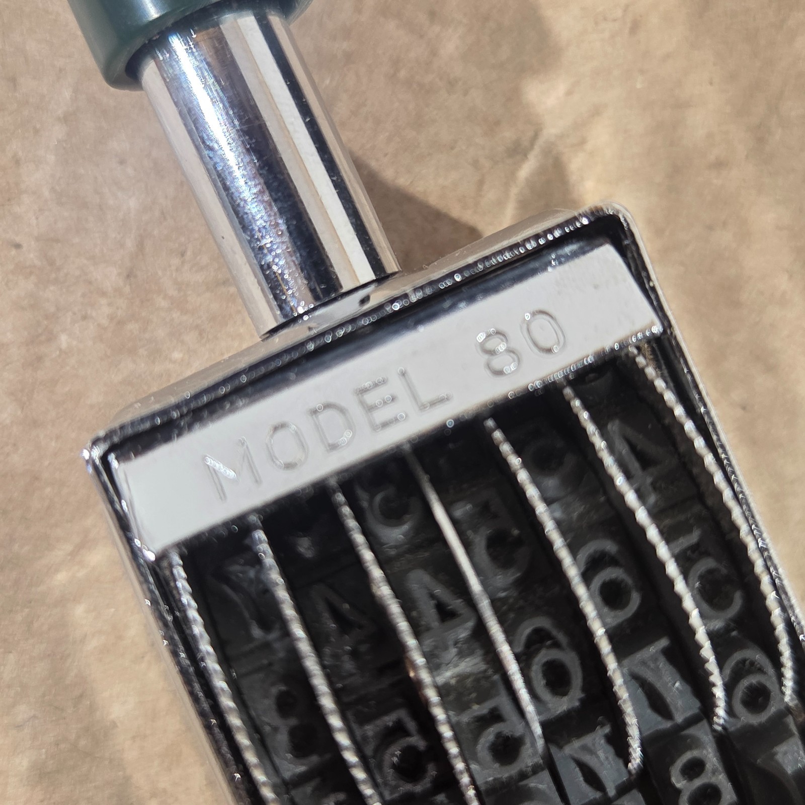 Vintage Faymus Self Inking Numberer Model 80