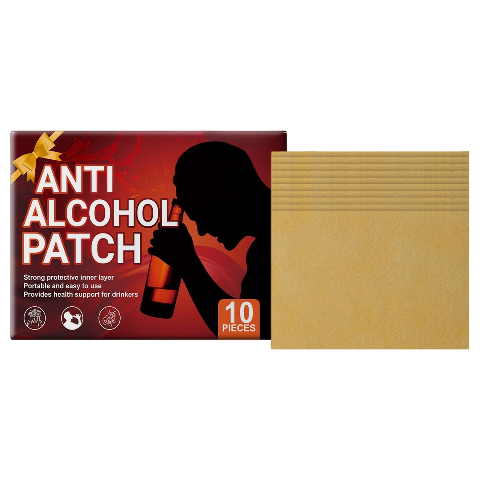 2026 NEW Soberra Patch 10 Pieces Waterproof Anti-Alcohol Post Drinking Patches
