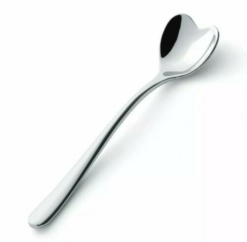 set of (6) Big Love Alessi for Delta 18/10 stainless coffee or demitasse spoons