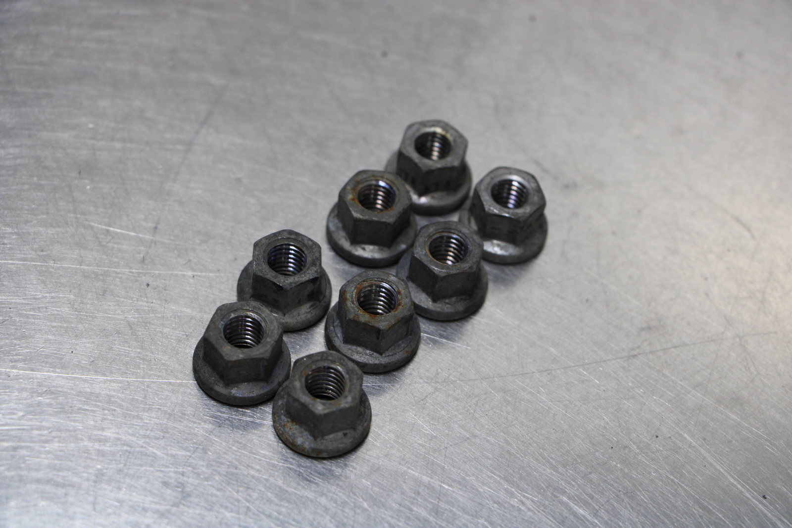 01-05 YAMAHA FZ1 Exhaust Header Nuts Bolts