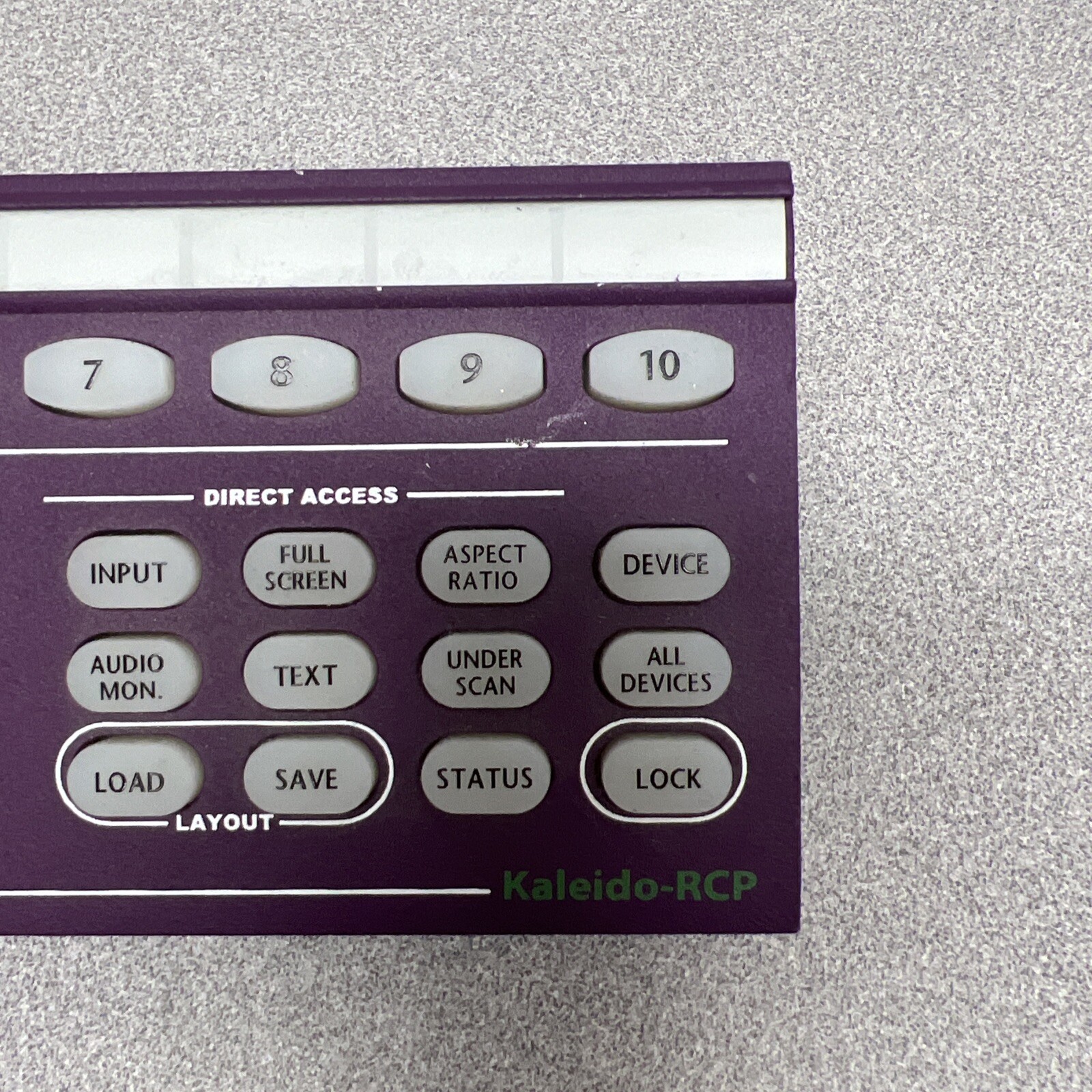 Miranda Kaleido-RCP Remote Control Panel Controller for Kaleido K2