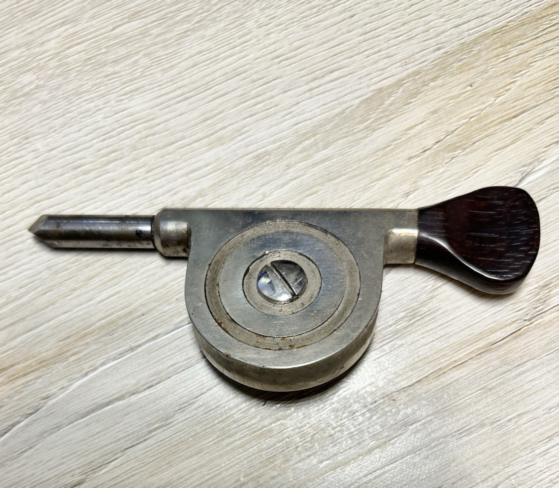 Vintage Tool L.S. Starrett Speed Indicator Dial with Box