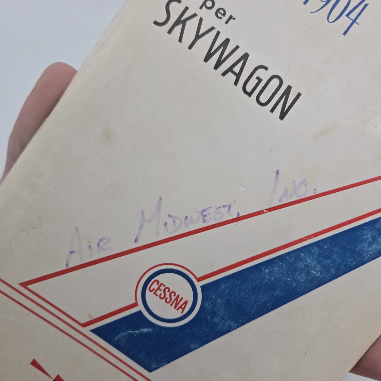 Vintage Cessna 1964 Super Skywagon Owner's Manual