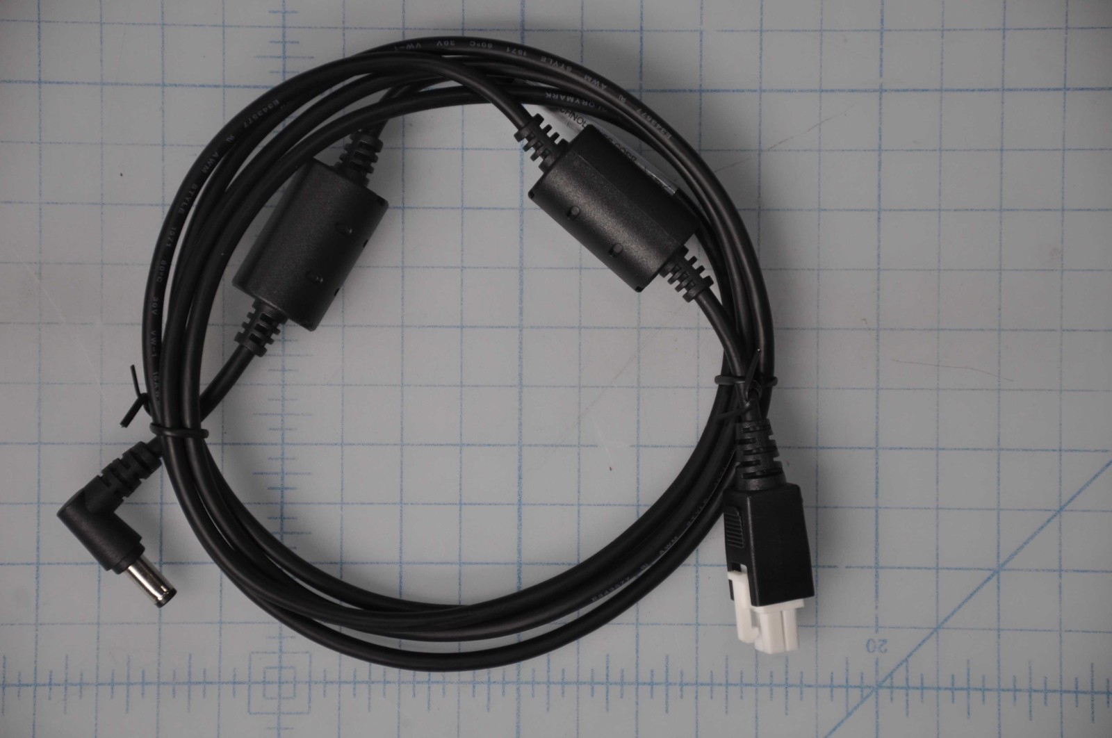 ZEBRA - STANDARD POWER CORD 4.16A USED CBL-DC-388A1-01