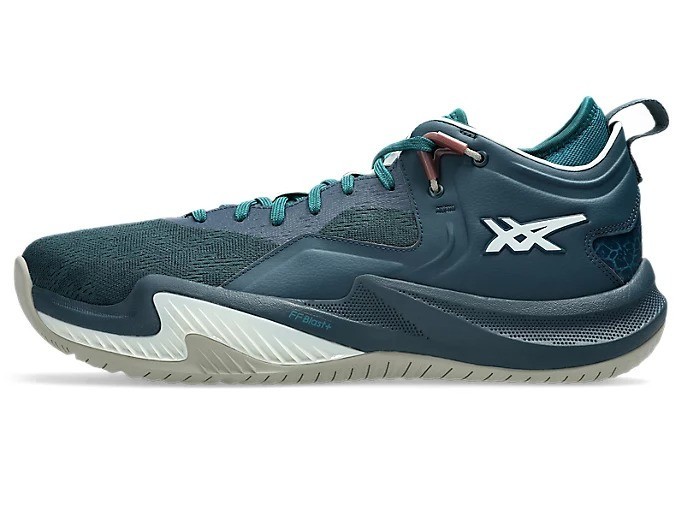 ASICS NOVA SURGE LOW 2 1061A051 300 Tranquil Teal Pure Aqua Basketball Shoes