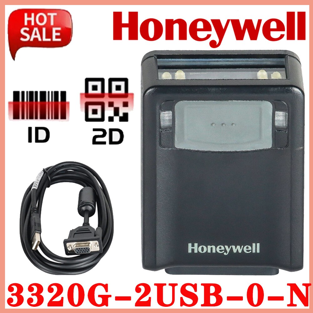 Honeywell 3320G-2USB-0-N Vuquest 2D Area-Imaging Hands Free USB Barcode Scanner