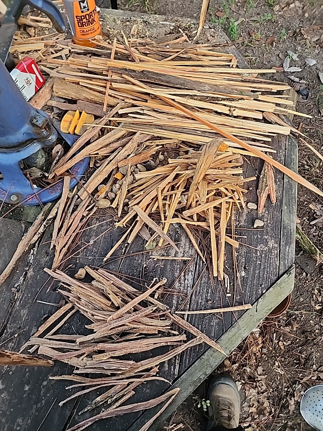 Fatwood 10 lbs Firestarting Sticks Hand Cut in USA Fireplace Camping Emergencies