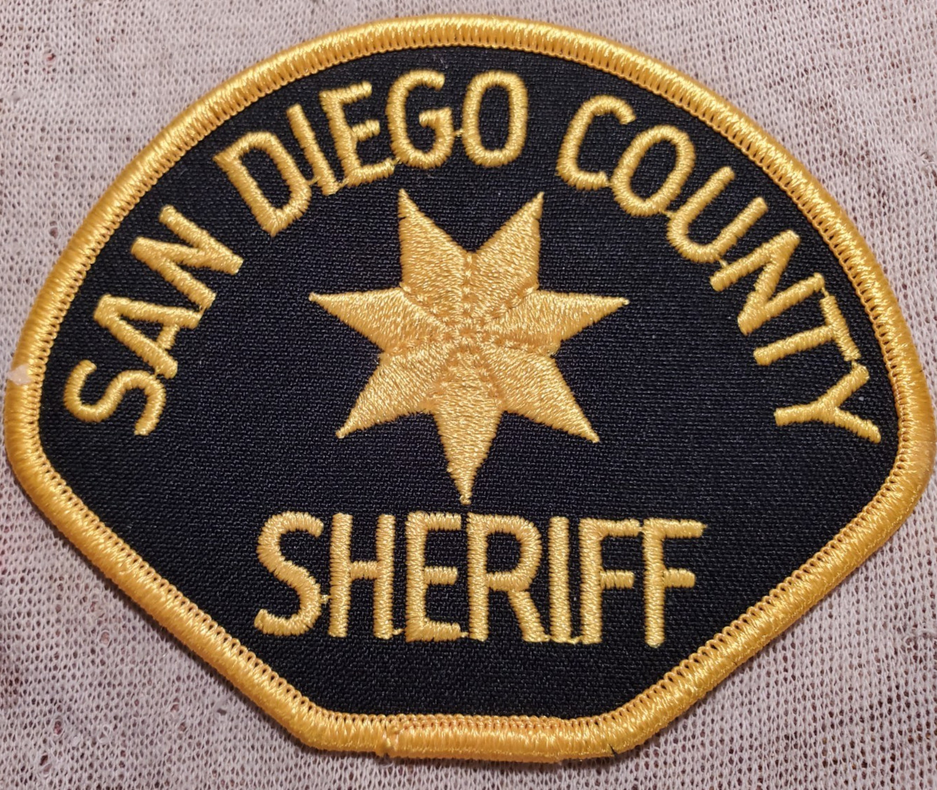 CA San Diego County County California Sheriff Shoulder Patch