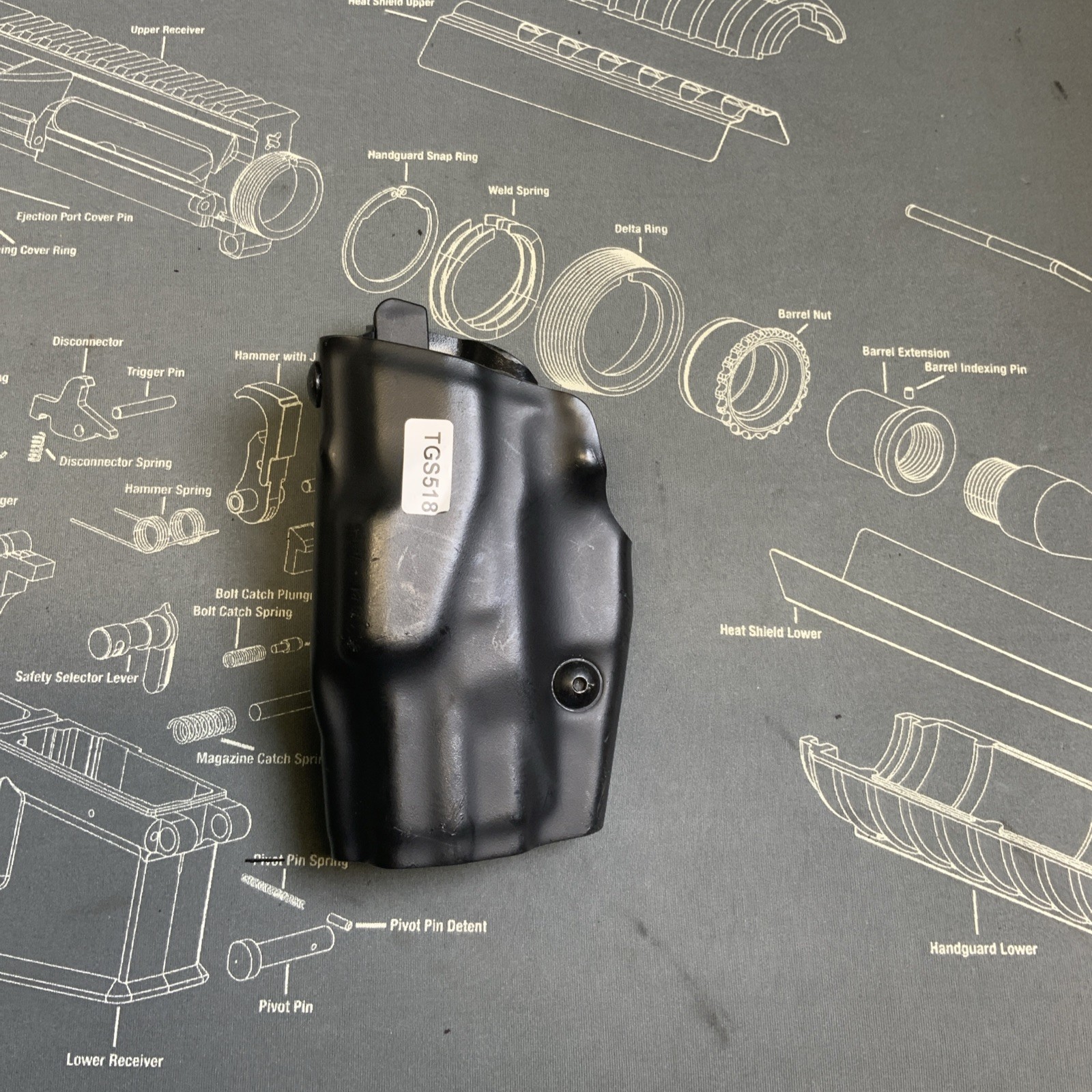 Safariland Kydex Duty Holster 6378-319 LEFT SW M&P 9C