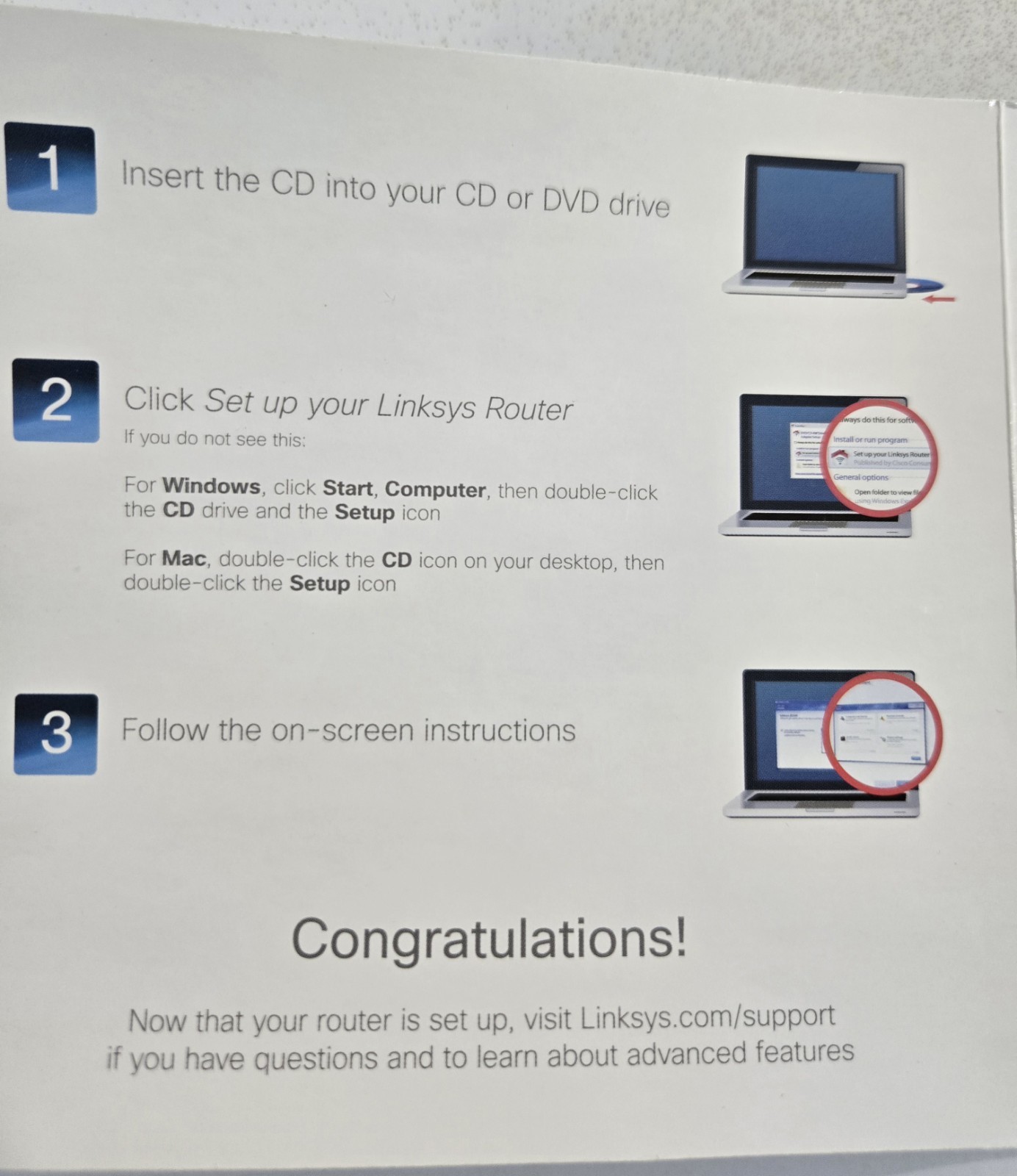 Linksys E1200 Setup CD Software & Resources For Cisco Wireless Router