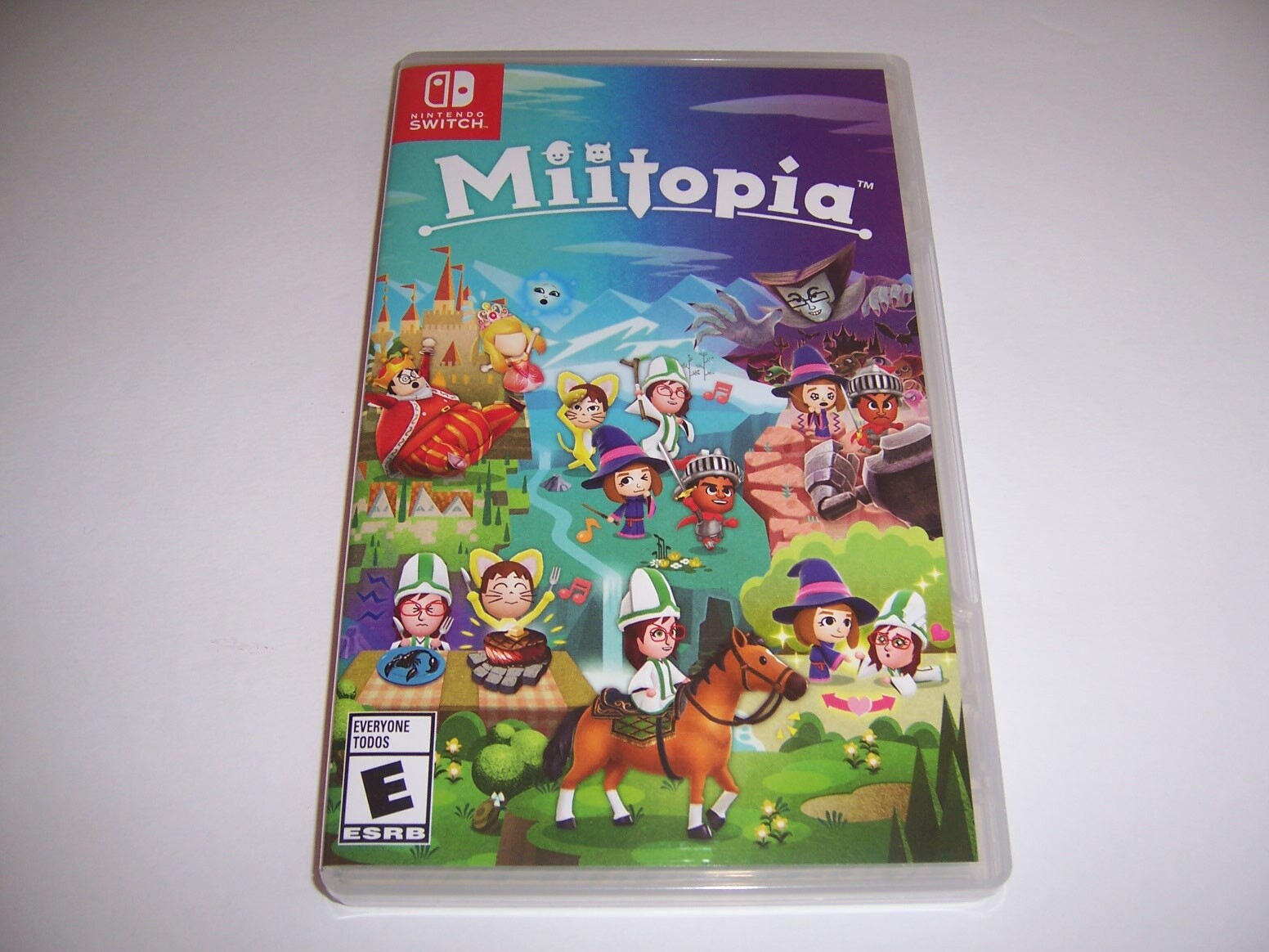 Replacement Authentic Box Case Nintendo Switch for Miitopia