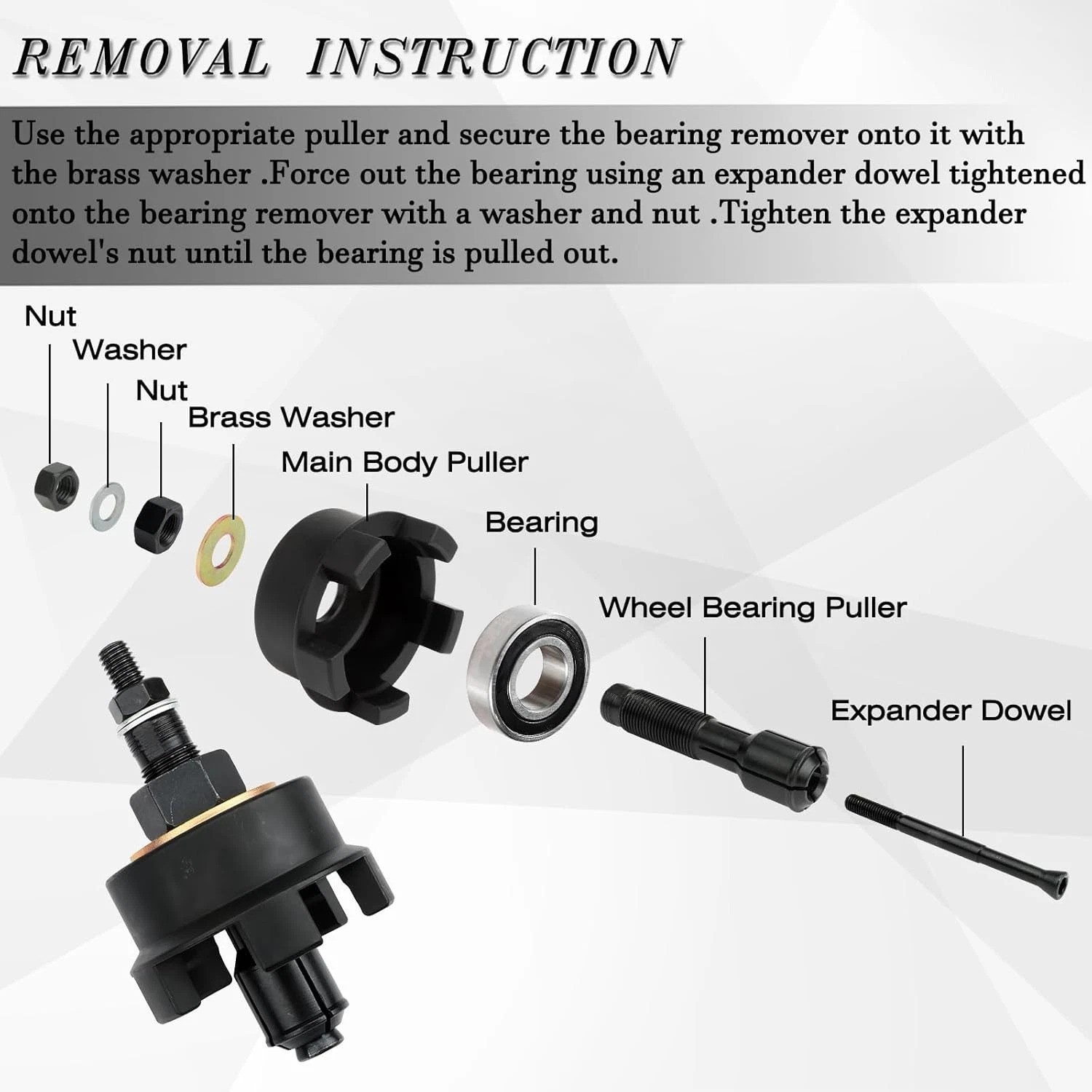 Harley-Davidson Wheel Bearing Removal Kit
