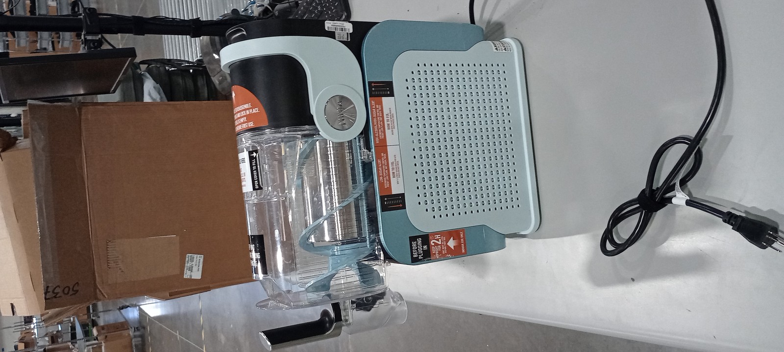 NINJA PROFESSIONAL MAKER WITH RAPIDCHILL TECHNOLOGY, 64 OZ - TEAL