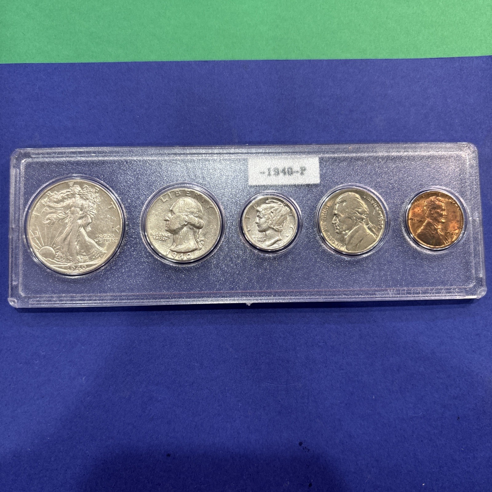 1940-P Coin Set Affordable Great Gift - Present, Nice 90% Silver Investment A++