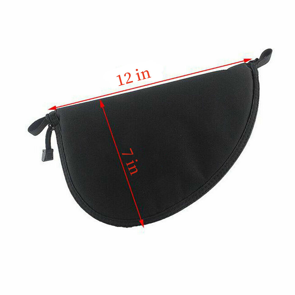 Multi-Purpose Shooting Range Case-Pistol Storage Black Nylon Padded Storage Bag