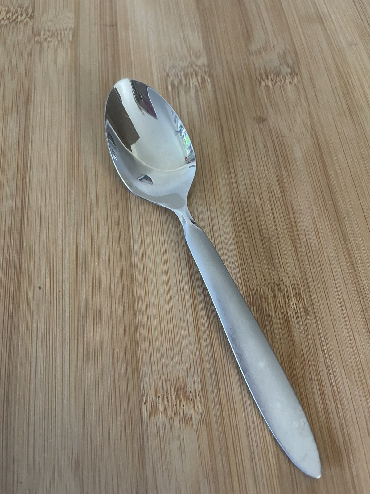 Oneida USA EMERY Frosted Handle Glossy Stainless TEASPOON 6.25”