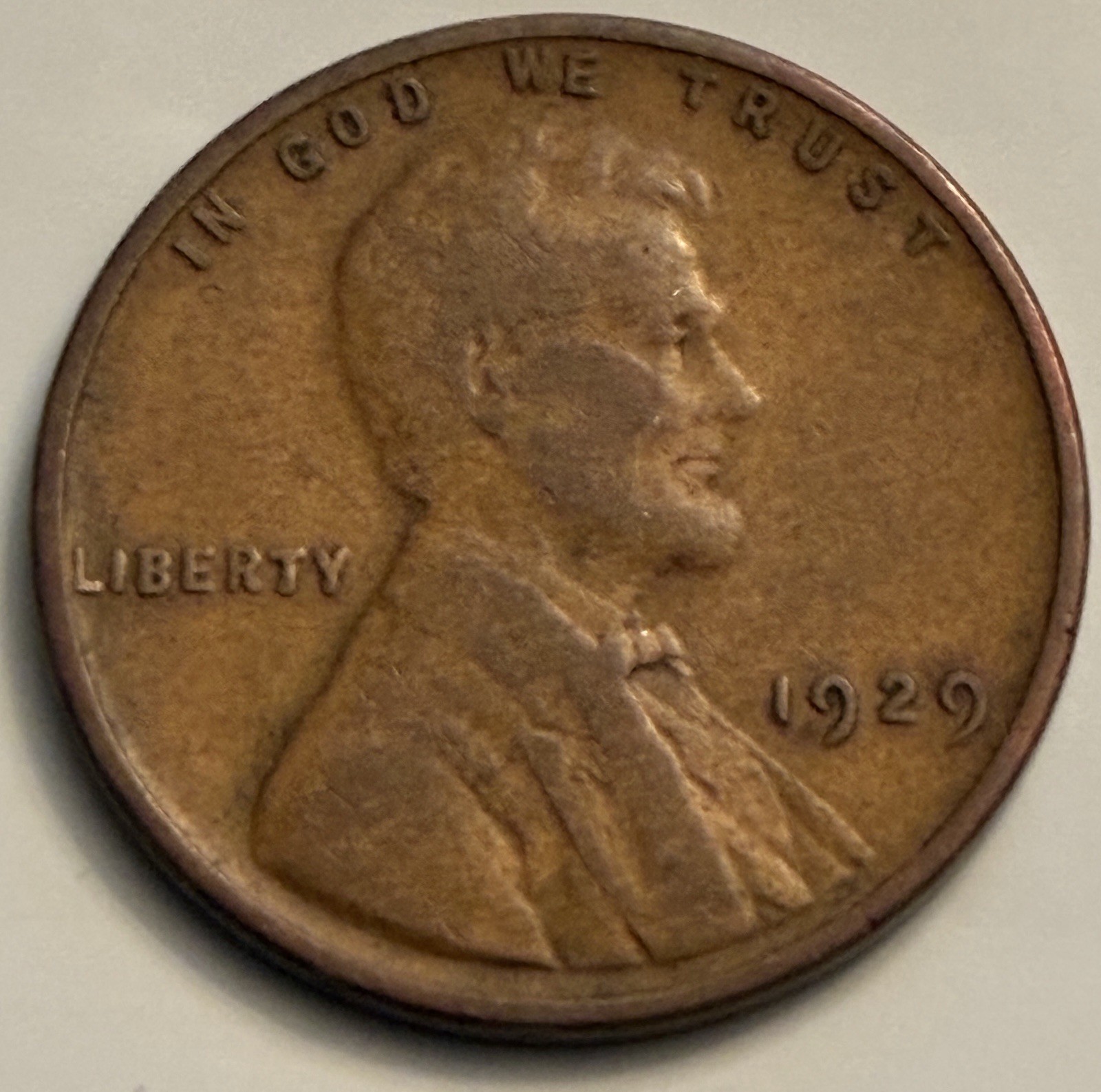 1929 Lincoln Wheat Cent VF Philadelphia Sharp Detail BN2153