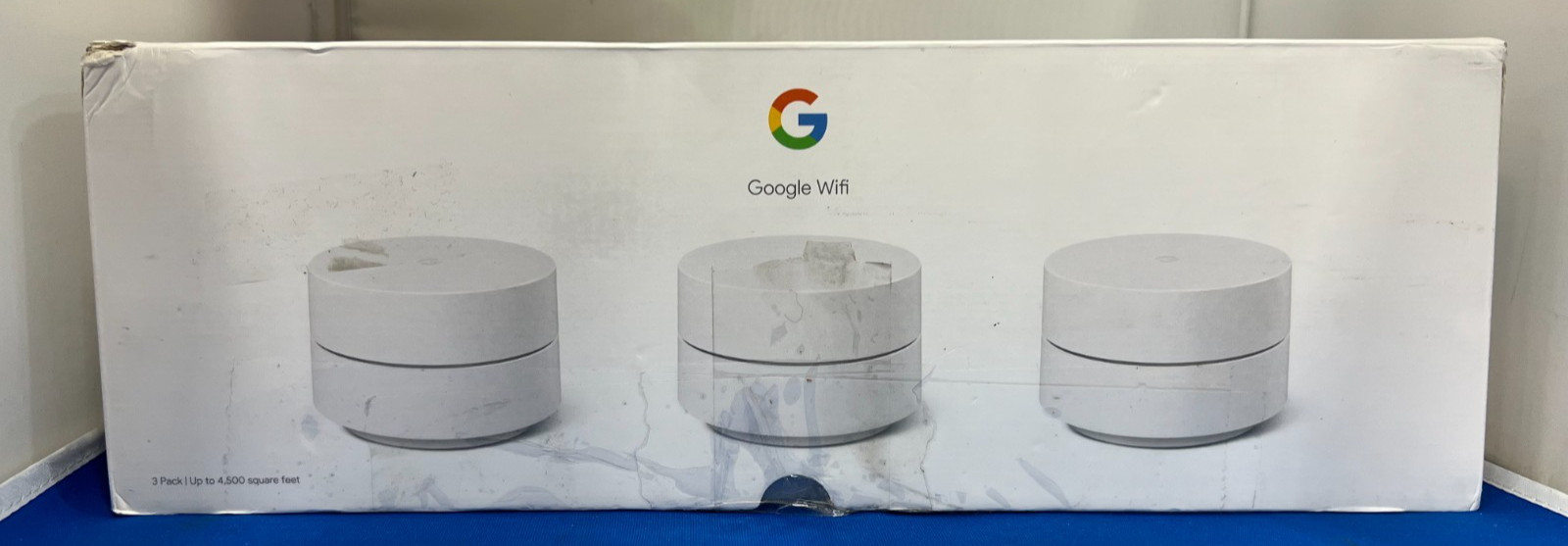 Google Smart Mesh Wifi Points - Pack of 3 (GJ2CQ)