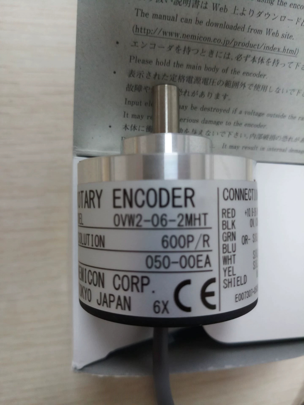 1pcs New NEMICON OVW2-06-2MHT-050-00EA Encoder