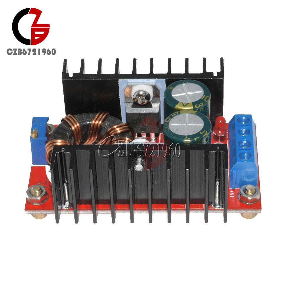 2PCS DC-DC Boost Converter 10-32V to 12-35V 6A Step Up Power supply module 150W