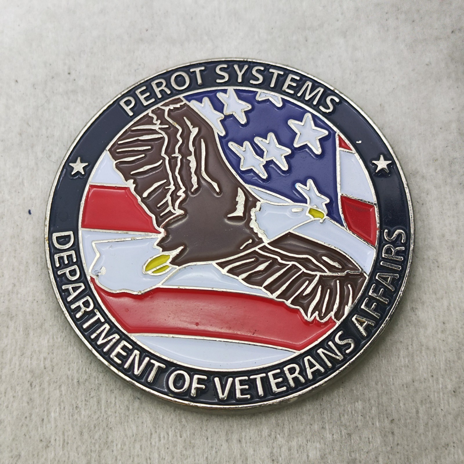 Perot Systems Department of Veterans Affairs Challenge Coin