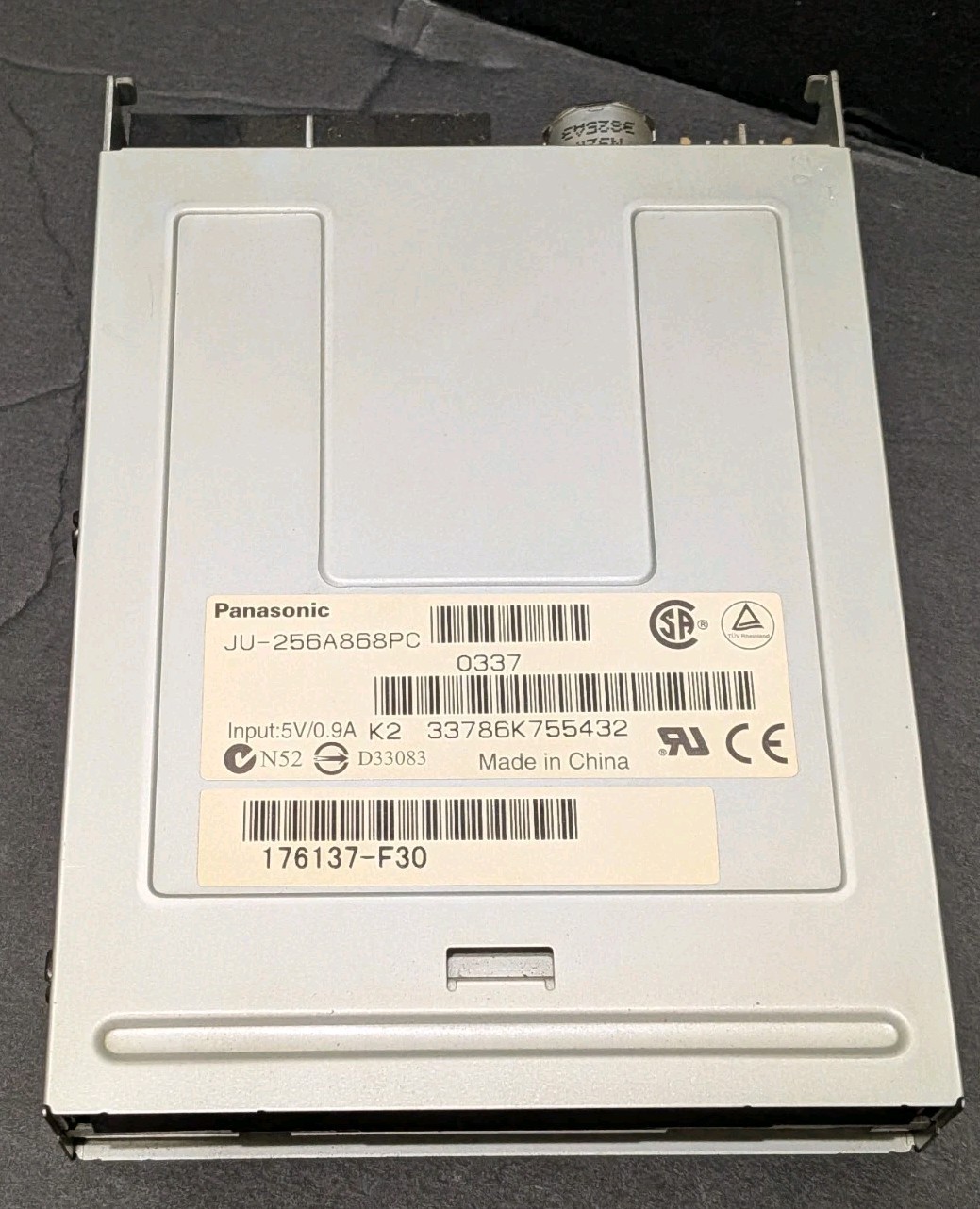 Untested Panasonic PC Floppy Disk Drive JU-256A868PC