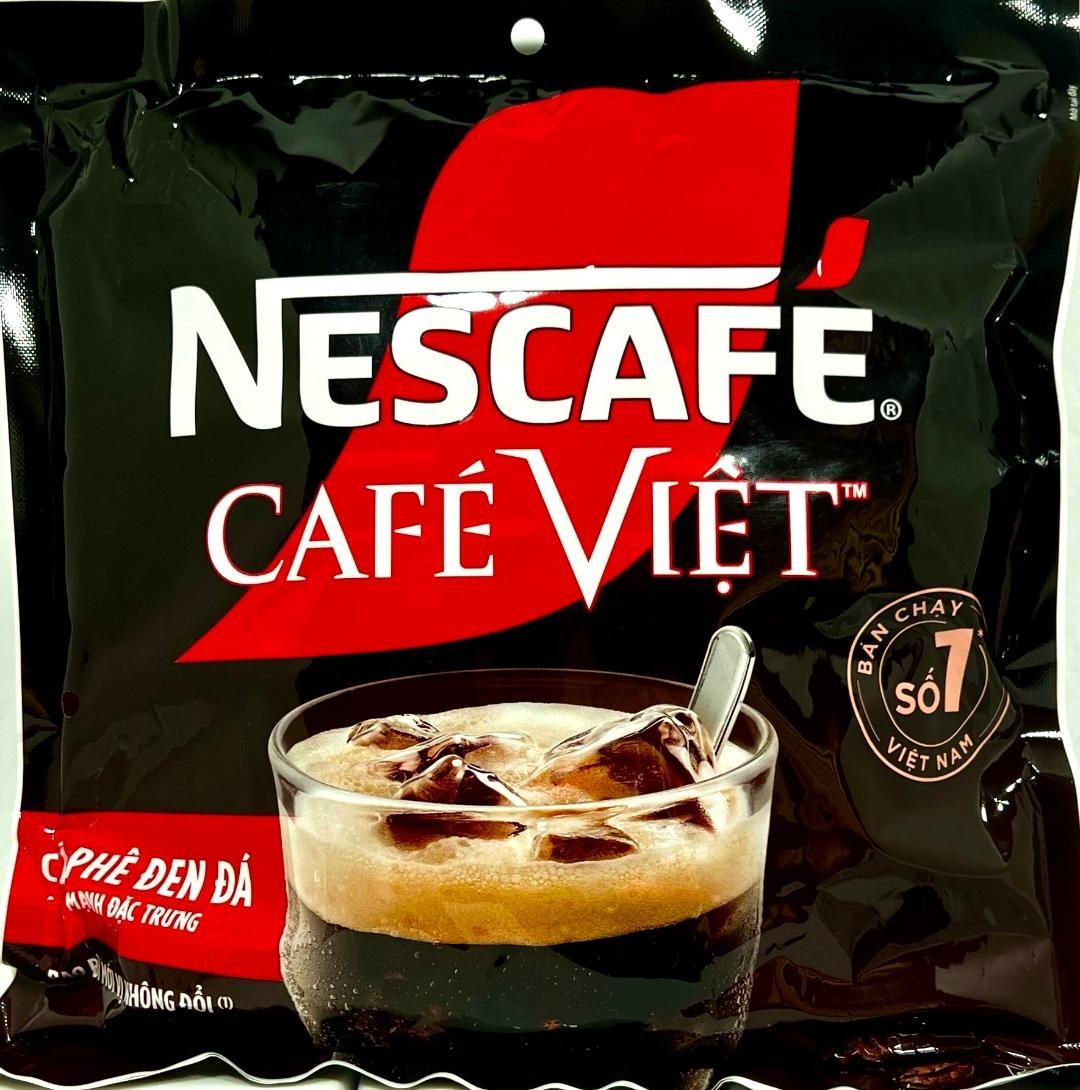 Nescafe Cafe Viet Instant Iced Black Coffee 35 Sachets x 16g ( Pack of 3 )