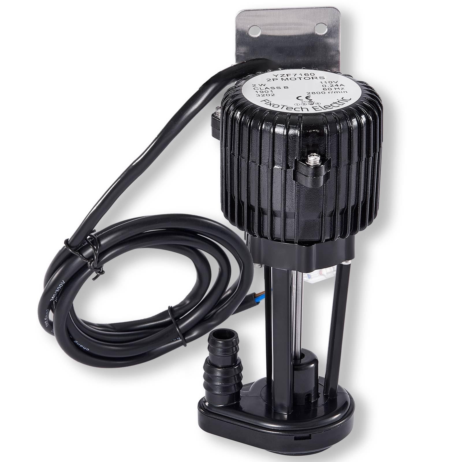 YSP2PJDVF1 Commercial Ice Maker Water Pump | Quiet 110V 2W Matte Black
