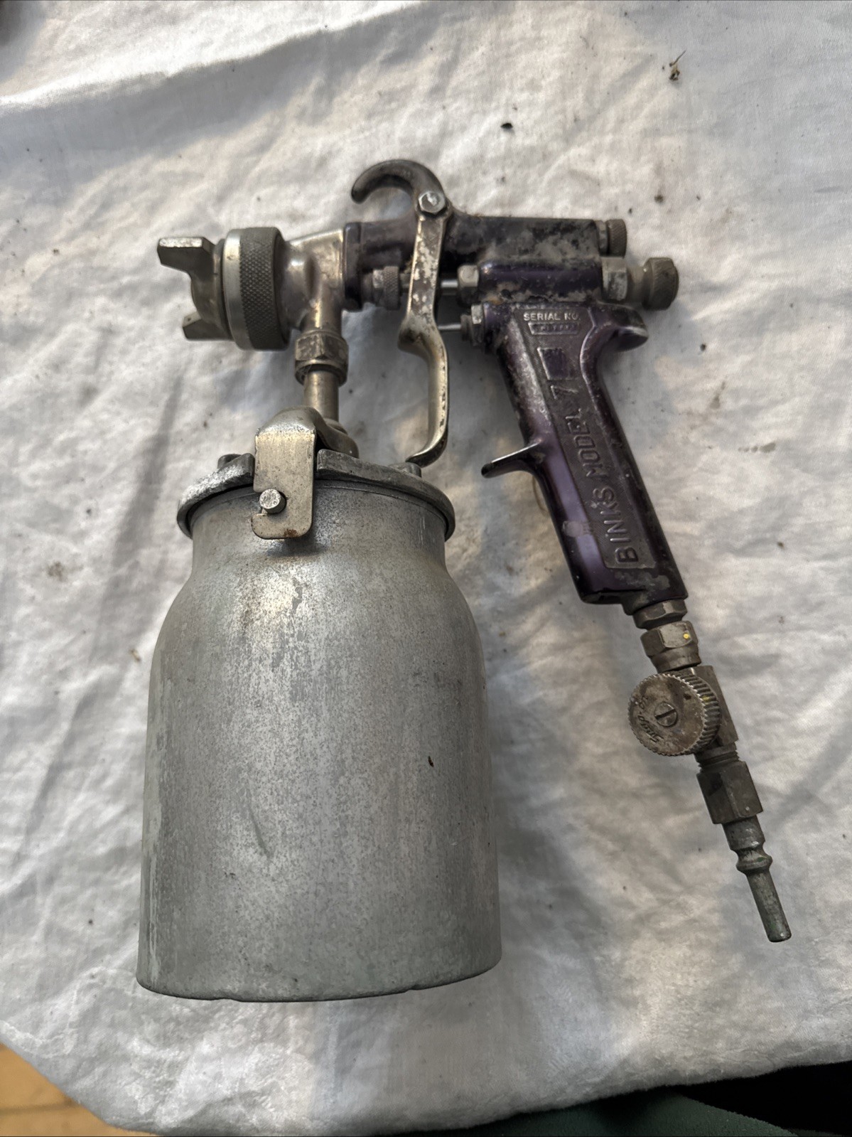 Binks Model 7 Paint Sprayer with Cup Made in USA
