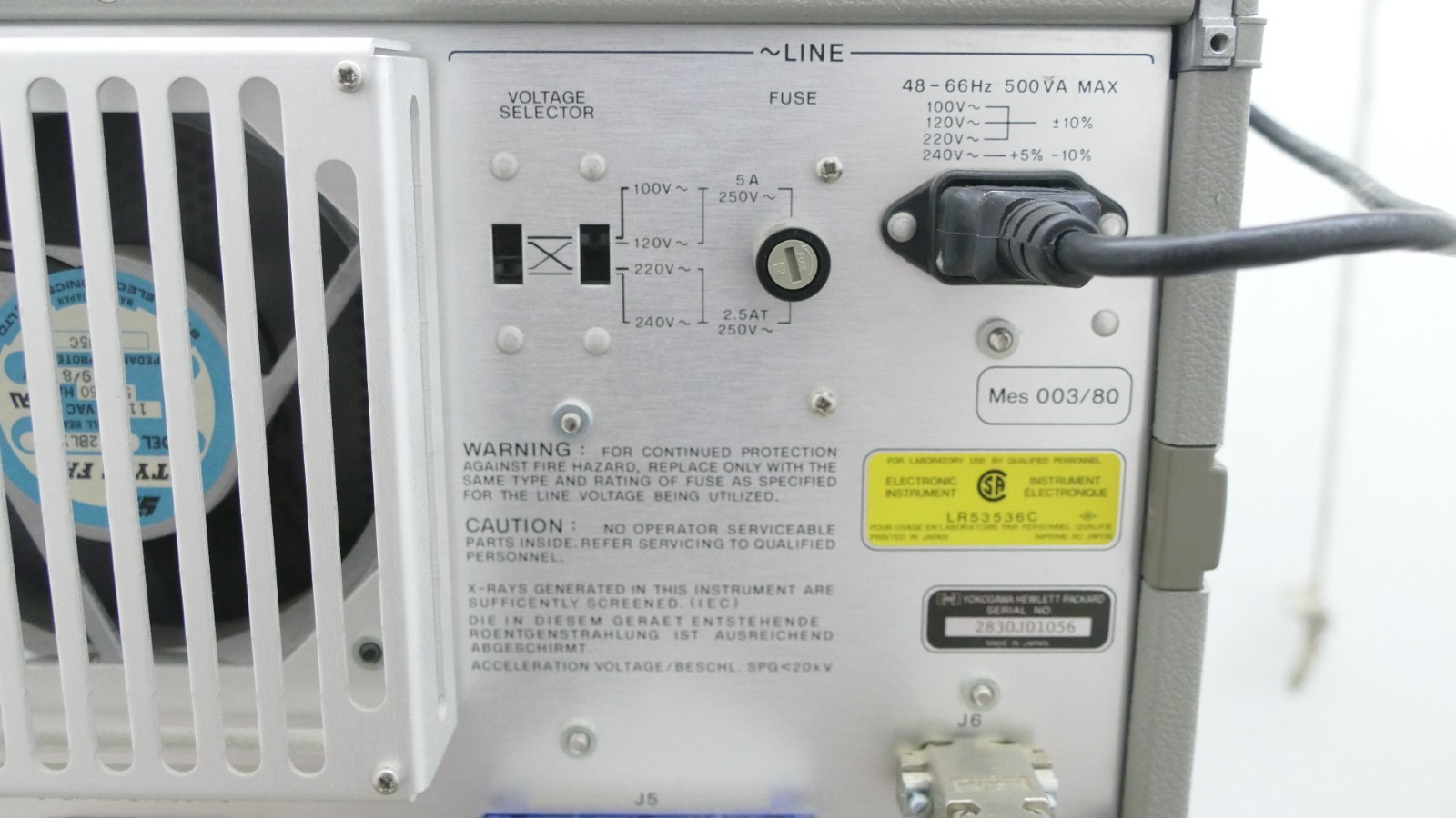 HP 4195A Network / Spectrum Analyzer 10Hz-500Mhz