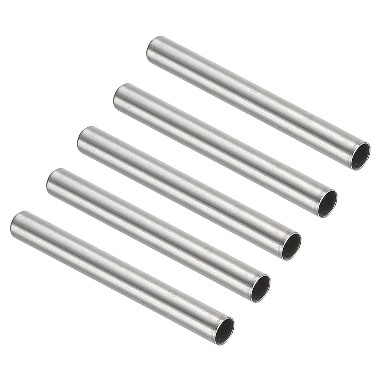 Thermowell Pipe Immersion Well 4.5mm ID 5mm OD 30mm Stainless Steel 304 5pcs